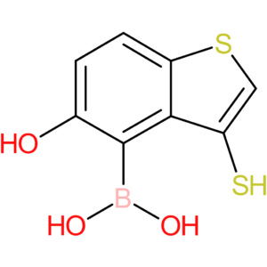 (5-hydroxy-3-sulfanyl-1-benzothiophen-4-yl)boronic acid