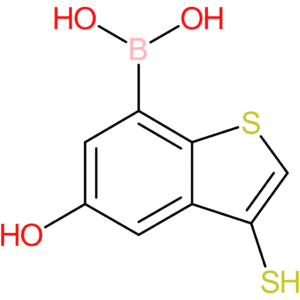 (5-hydroxy-3-sulfanyl-1-benzothiophen-7-yl)boronic acid