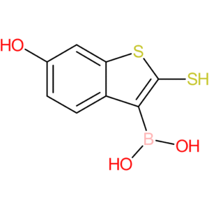 (6-hydroxy-2-sulfanyl-1-benzothiophen-3-yl)boronic acid