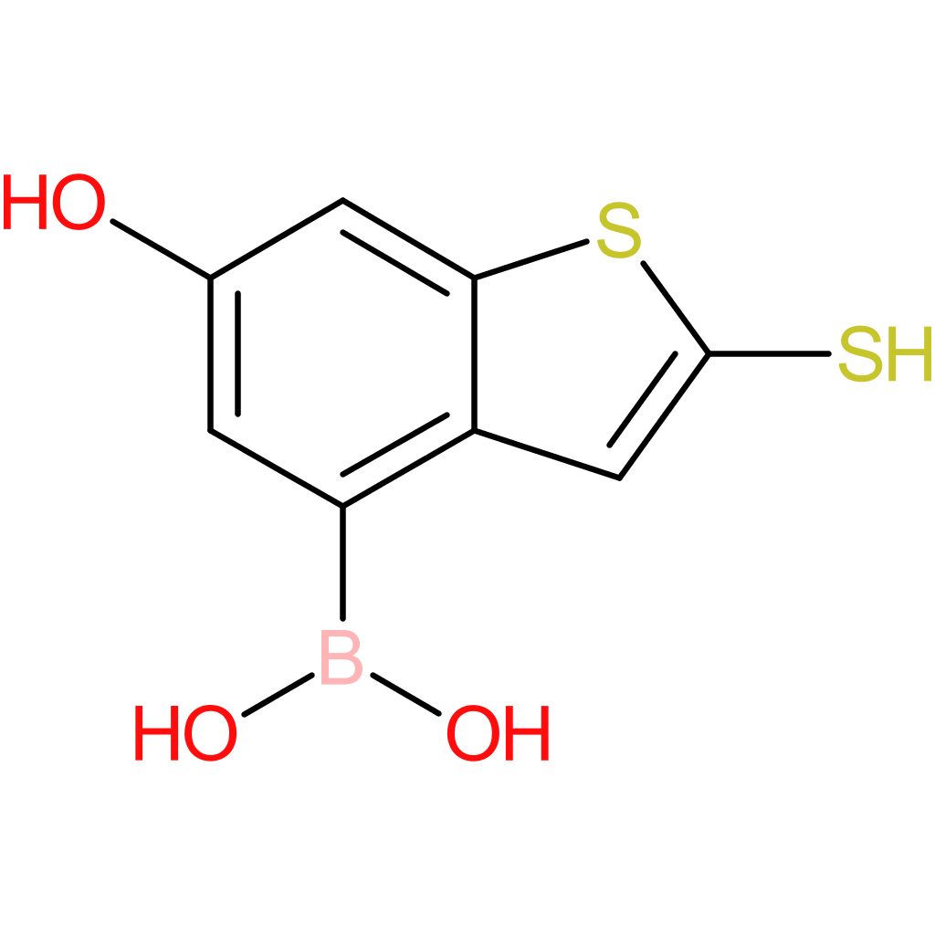 6-hydroxy-2-mercaptobenzothiophene-4-boronic acid