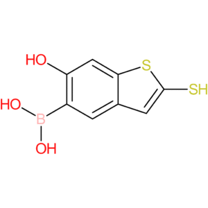 6-hydroxy-2-mercaptobenzothiophene-5-boronic acid