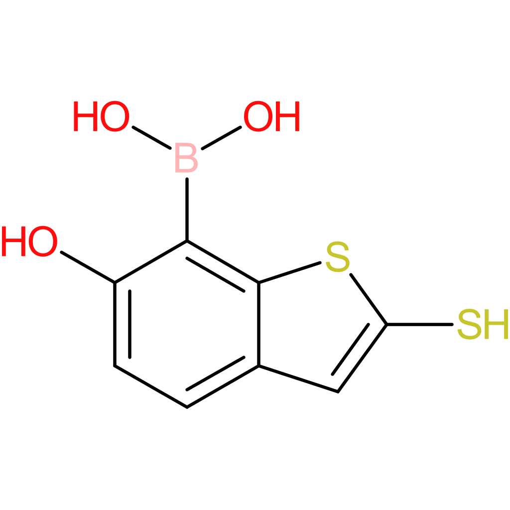 (6-hydroxy-2-sulfanyl-1-benzothiophen-7-yl)boronic acid