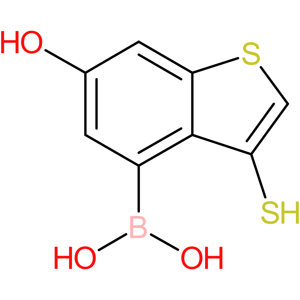 (6-hydroxy-3-sulfanyl-1-benzothiophen-4-yl)boronic acid