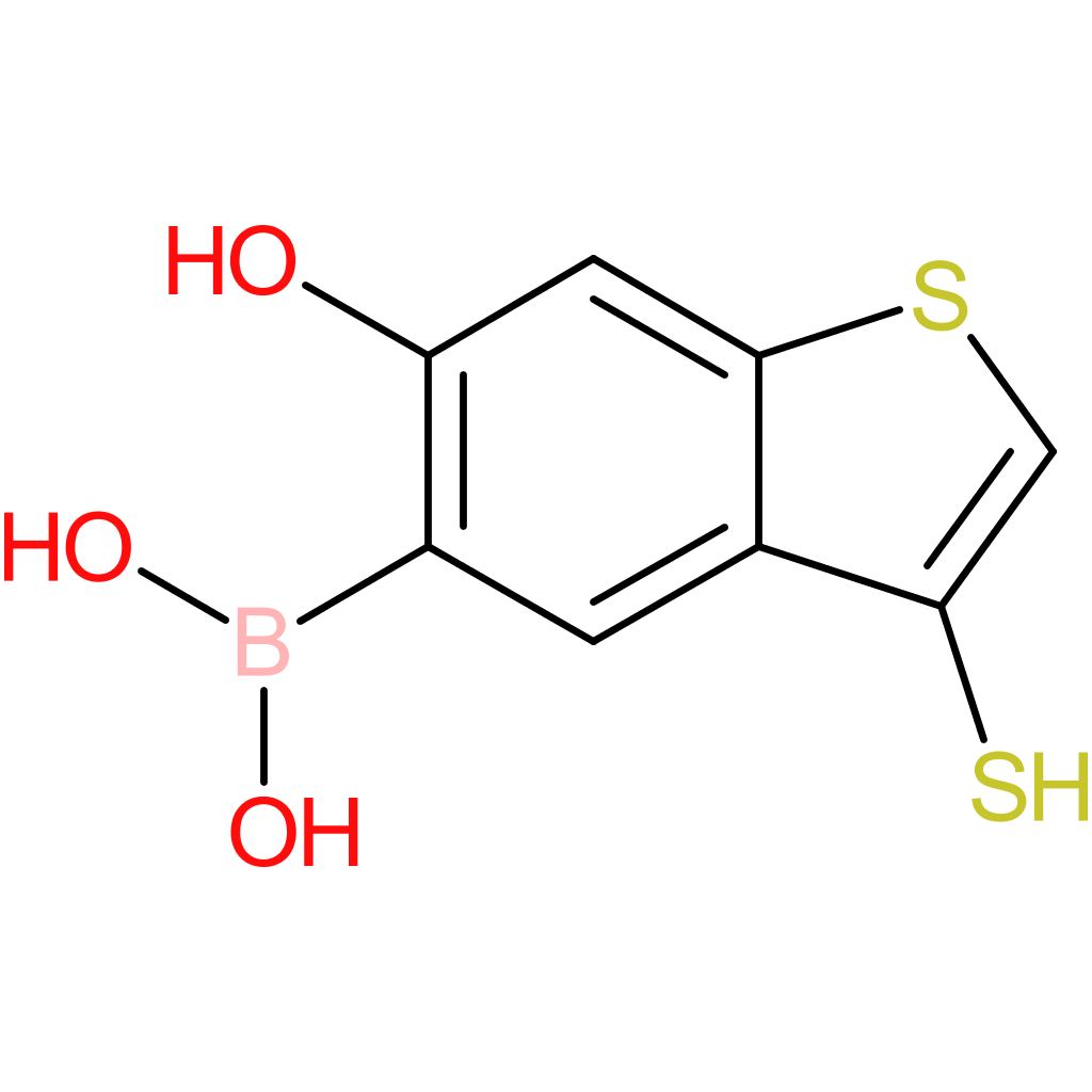 (6-hydroxy-3-sulfanyl-1-benzothiophen-5-yl)boronic acid