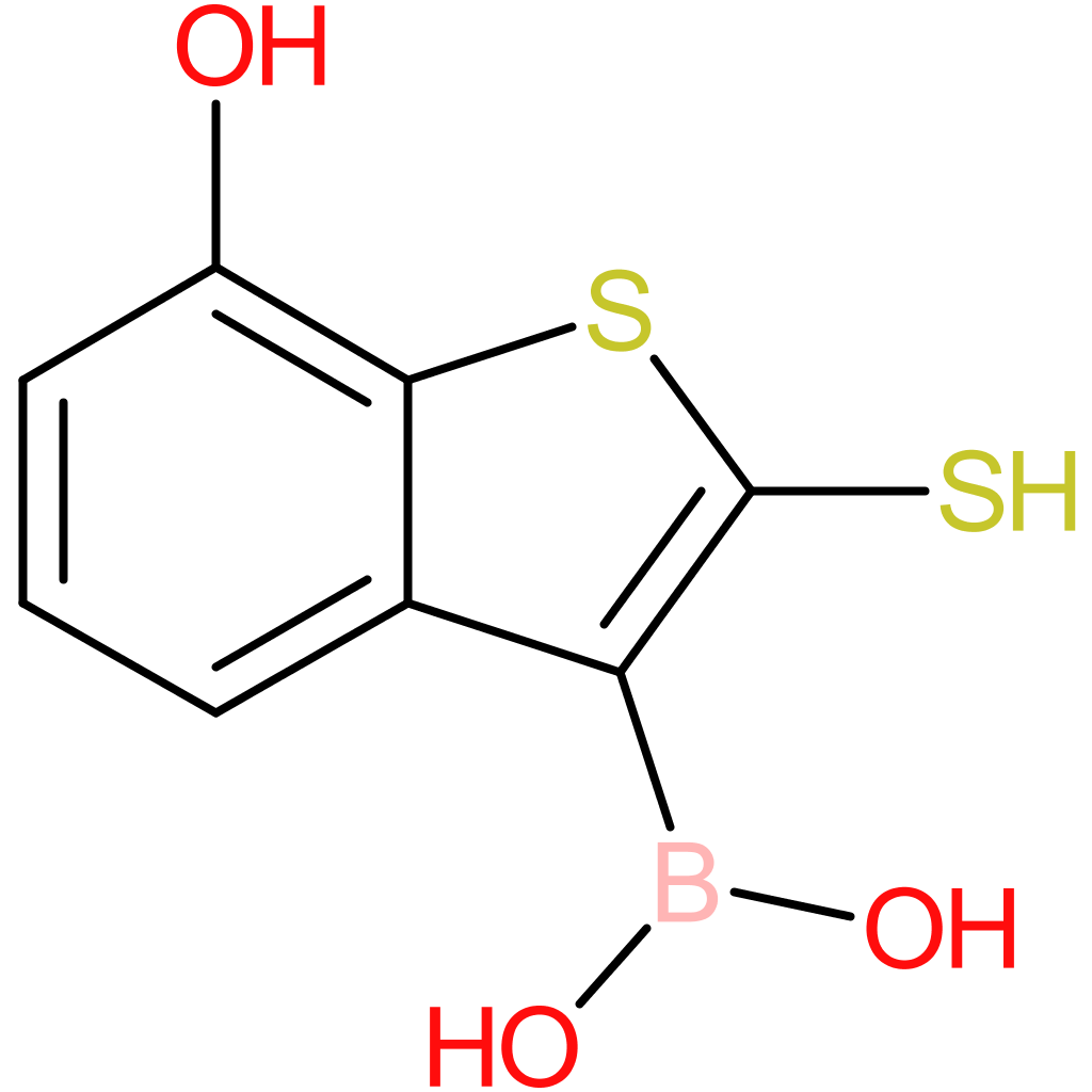 (7-hydroxy-2-sulfanyl-1-benzothiophen-3-yl)boronic acid