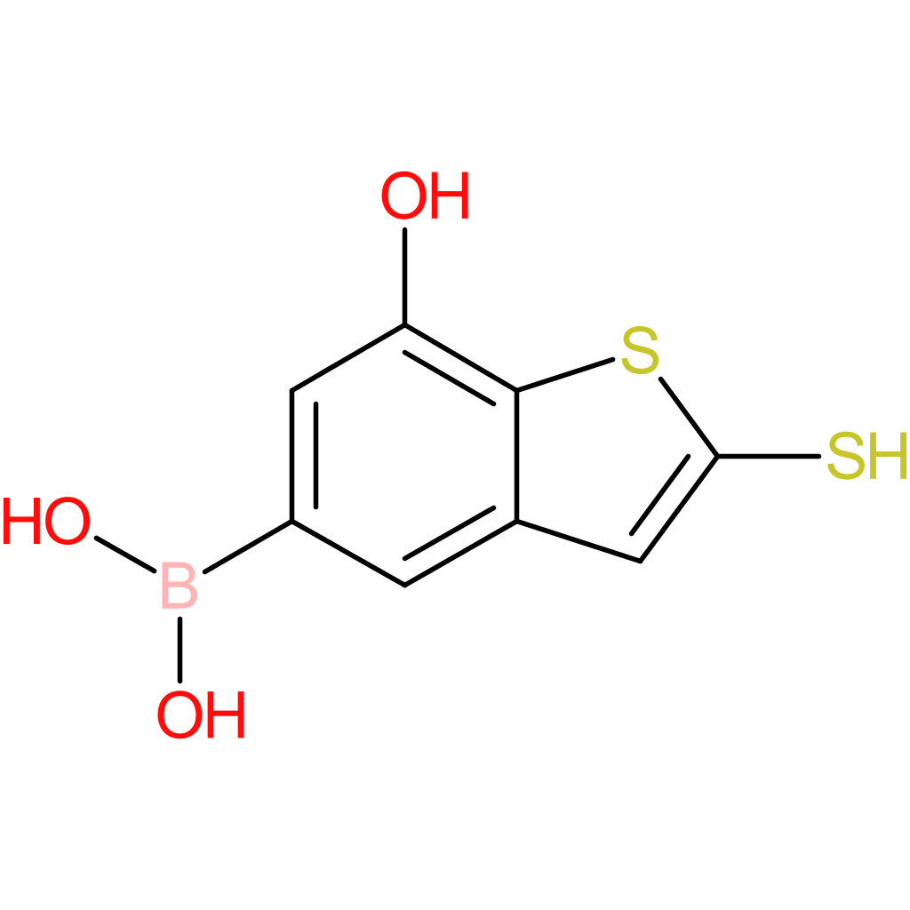 (7-hydroxy-2-sulfanyl-1-benzothiophen-5-yl)boronic acid