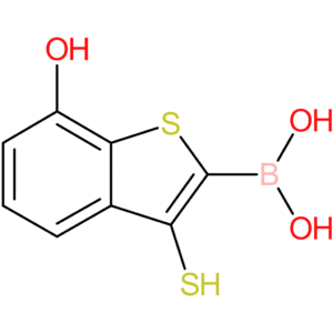 (7-hydroxy-3-sulfanyl-1-benzothiophen-2-yl)boronic acid