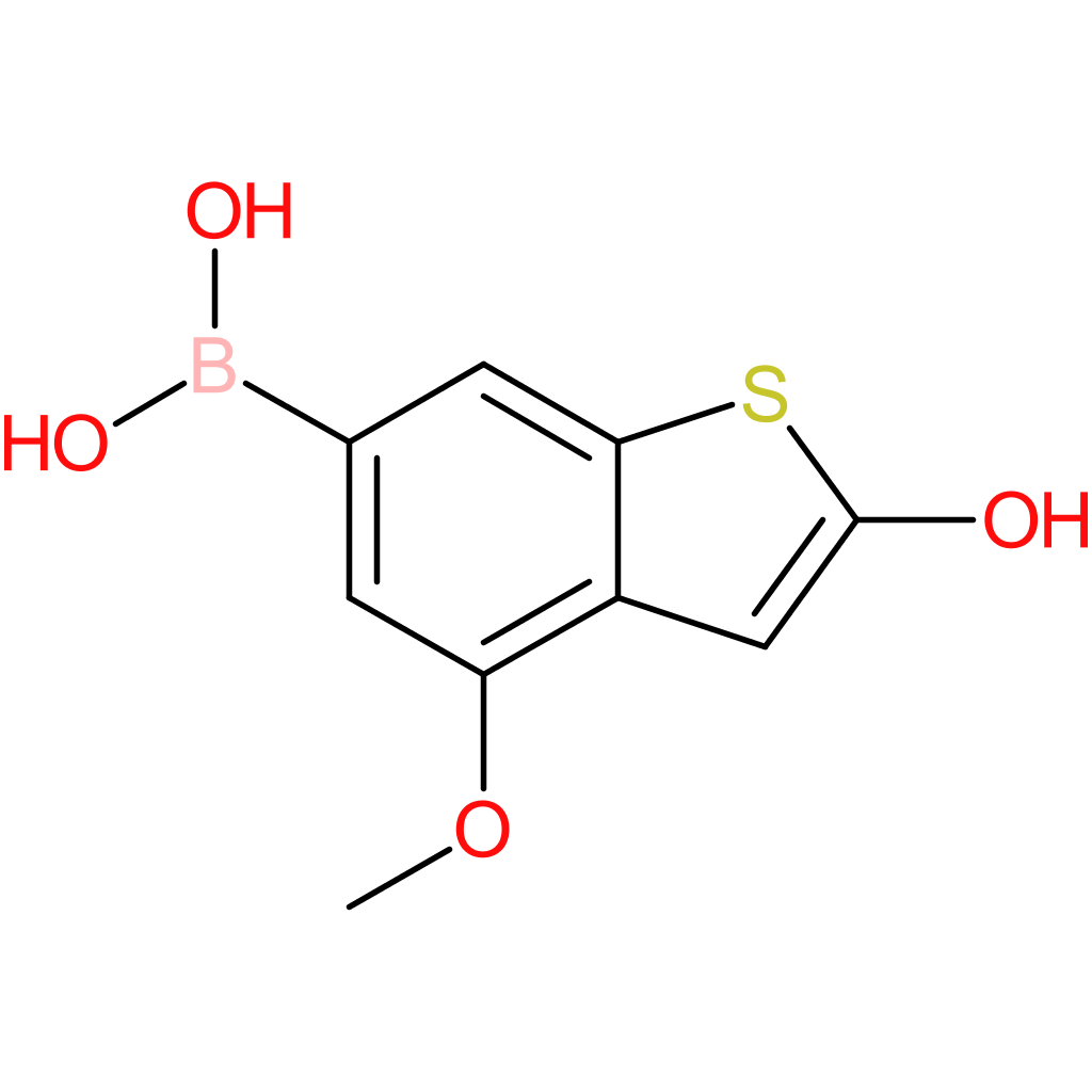 2-hydroxy-4-methoxybenzothiophene-6-boronic acid