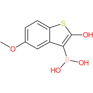 2-hydroxy-5-methoxybenzothiophene-3-boronic acid