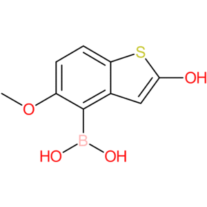 2-hydroxy-5-methoxybenzothiophene-4-boronic acid