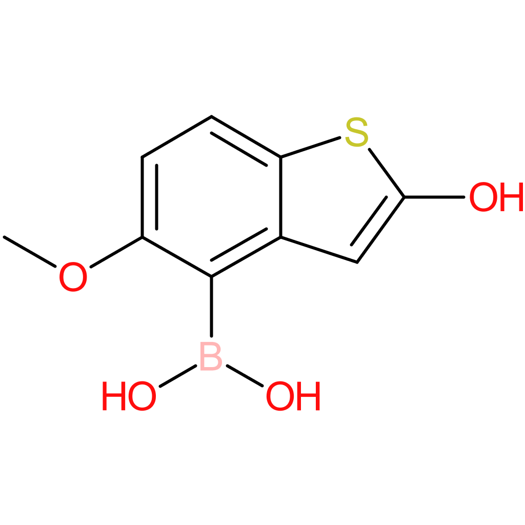 2-hydroxy-5-methoxybenzothiophene-4-boronic acid