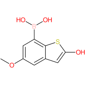 2-hydroxy-5-methoxybenzothiophene-7-boronic acid