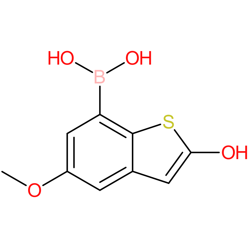 2-hydroxy-5-methoxybenzothiophene-7-boronic acid
