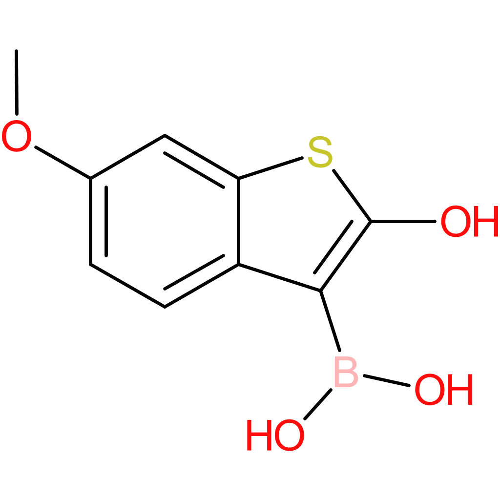 2-hydroxy-6-methoxybenzothiophene-3-boronic acid