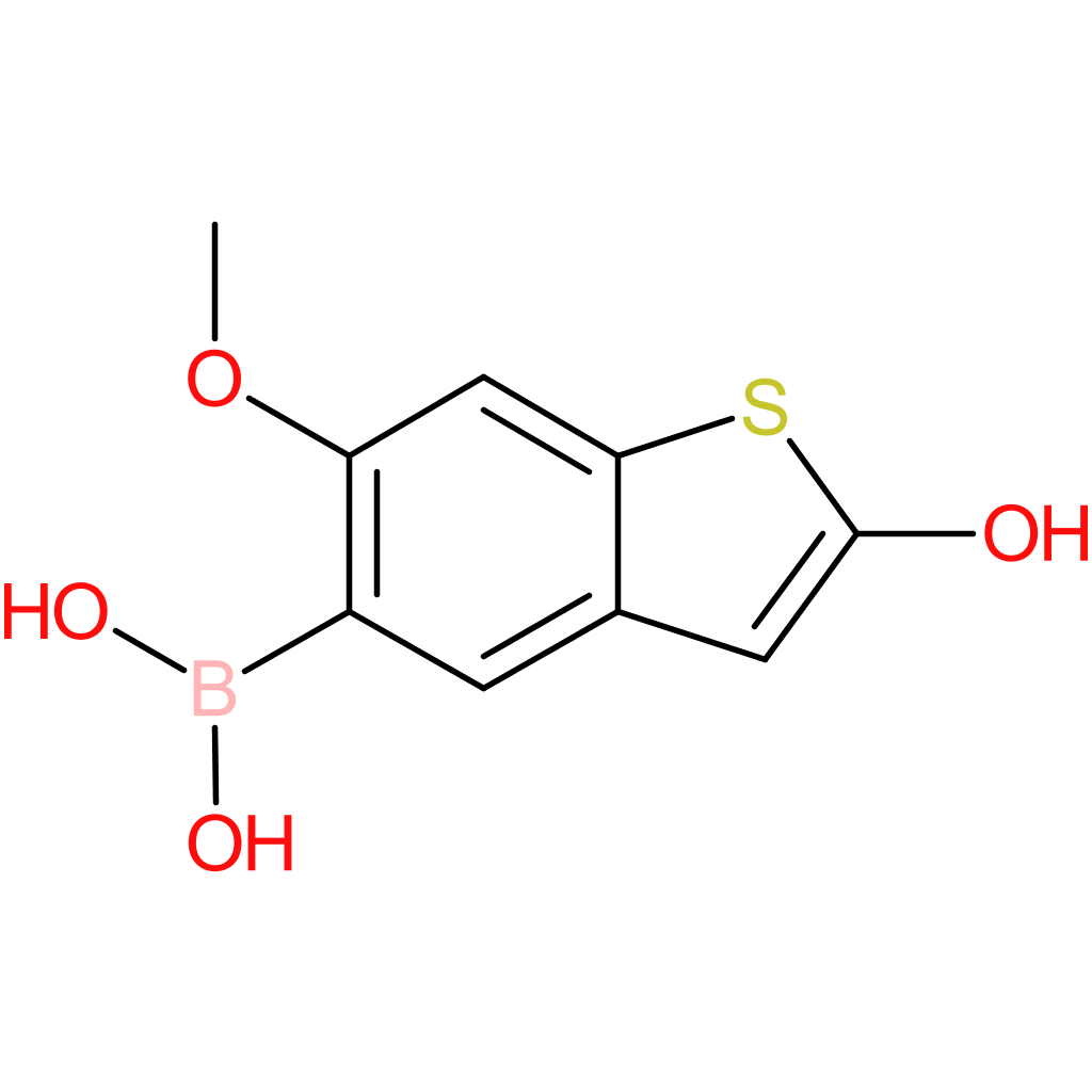 2-hydroxy-6-methoxybenzothiophene-5-boronic acid