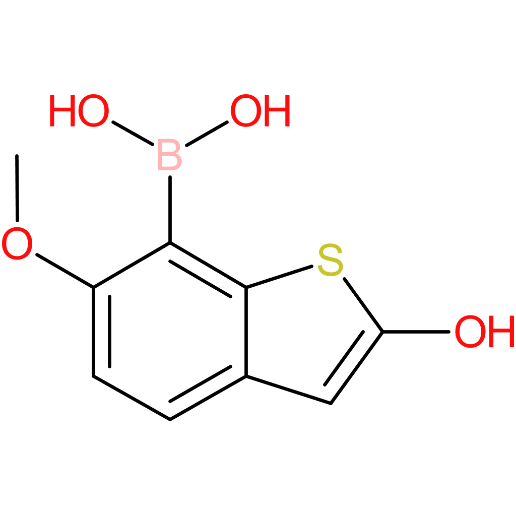 2-hydroxy-6-methoxybenzothiophene-7-boronic acid