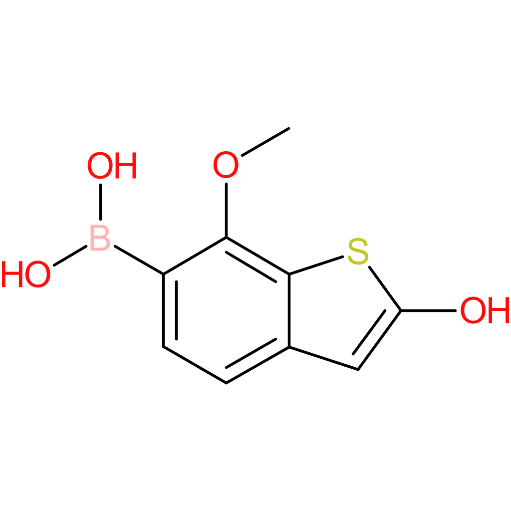 2-hydroxy-7-methoxybenzothiophene-6-boronic acid
