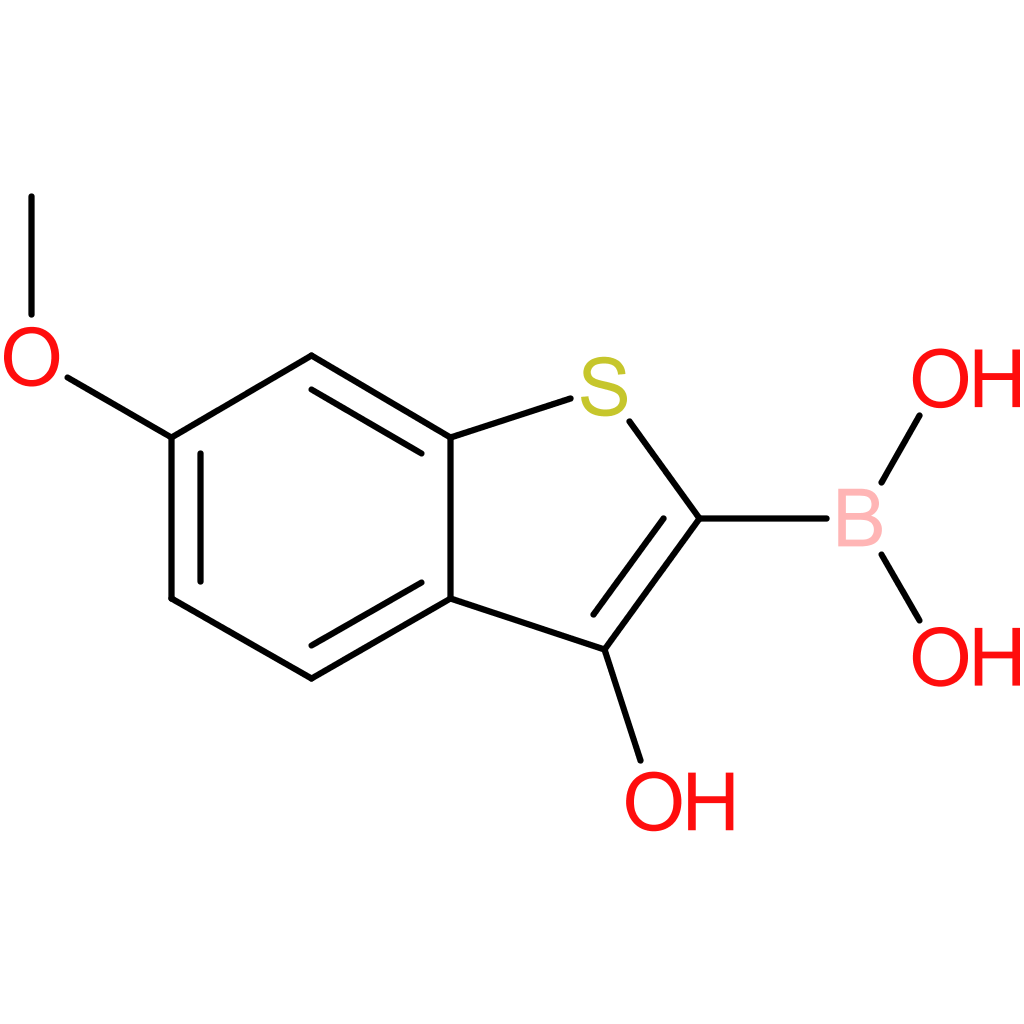 3-hydroxy-6-methoxybenzothiophene-2-boronic acid