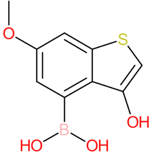 3-hydroxy-6-methoxybenzothiophene-4-boronic acid