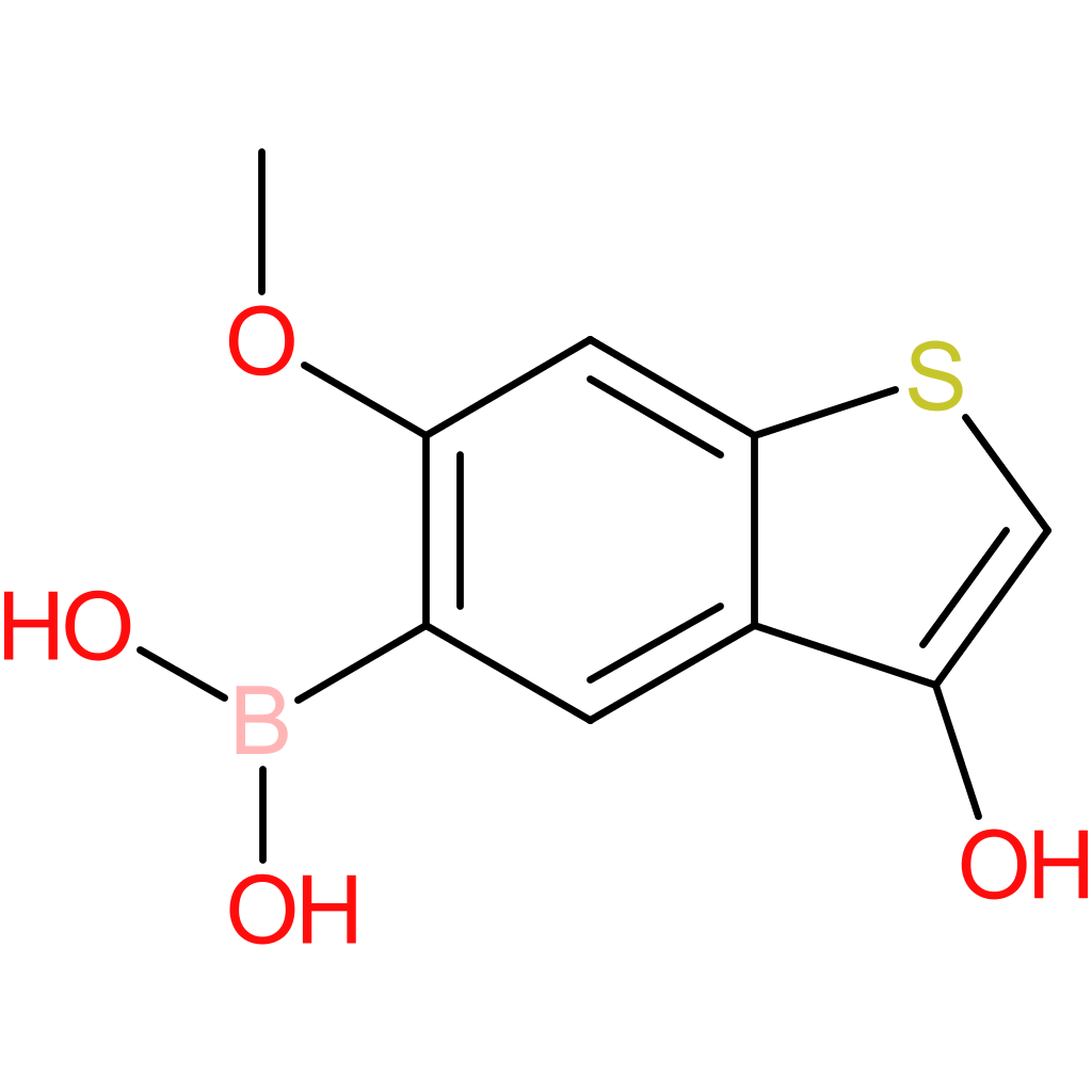 3-hydroxy-6-methoxybenzothiophene-5-boronic acid