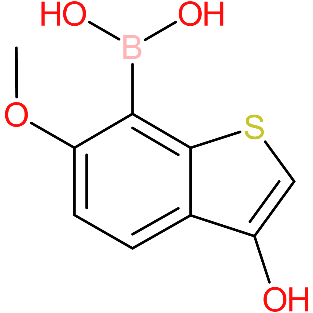 3-hydroxy-6-methoxybenzothiophene-7-boronic acid