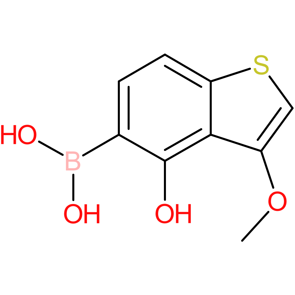 4-hydroxy-3-methoxybenzothiophene-5-boronic acid