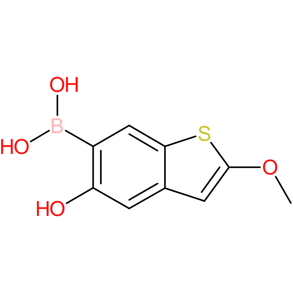 5-hydroxy-2-methoxybenzothiophene-6-boronic acid