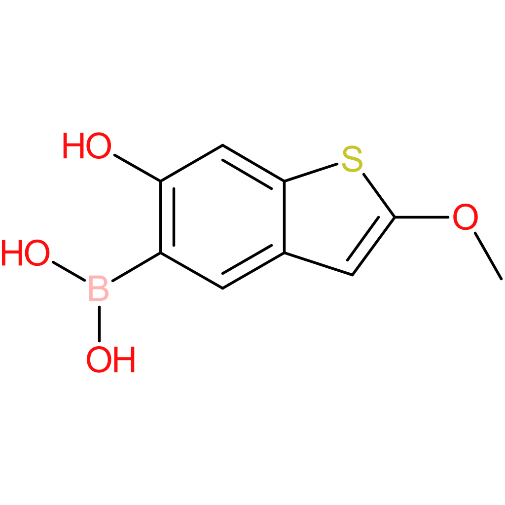 6-hydroxy-2-methoxybenzothiophene-5-boronic acid