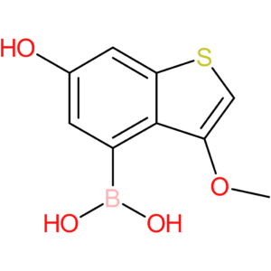 6-hydroxy-3-methoxybenzothiophene-4-boronic acid