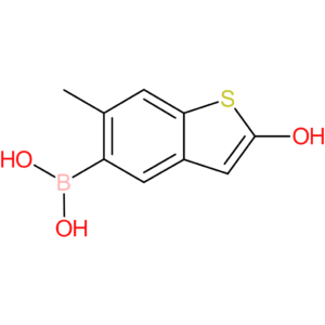 (2-hydroxy-6-methyl-1-benzothiophen-5-yl)boronic acid