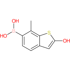 (2-hydroxy-7-methyl-1-benzothiophen-6-yl)boronic acid