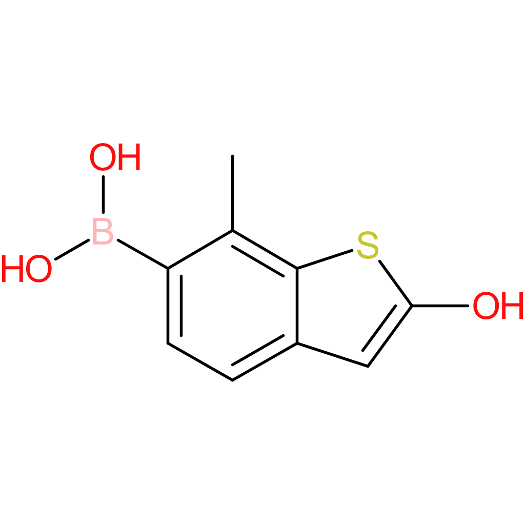 (2-hydroxy-7-methyl-1-benzothiophen-6-yl)boronic acid
