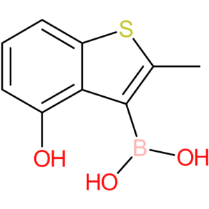 (4-hydroxy-2-methyl-1-benzothiophen-3-yl)boronic acid