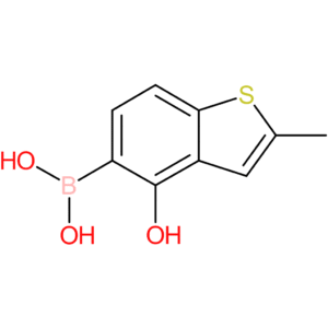(4-hydroxy-2-methyl-1-benzothiophen-5-yl)boronic acid
