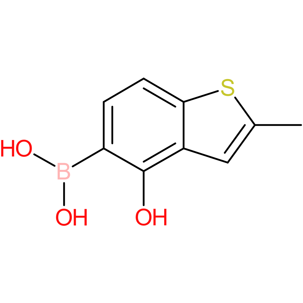 (4-hydroxy-2-methyl-1-benzothiophen-5-yl)boronic acid