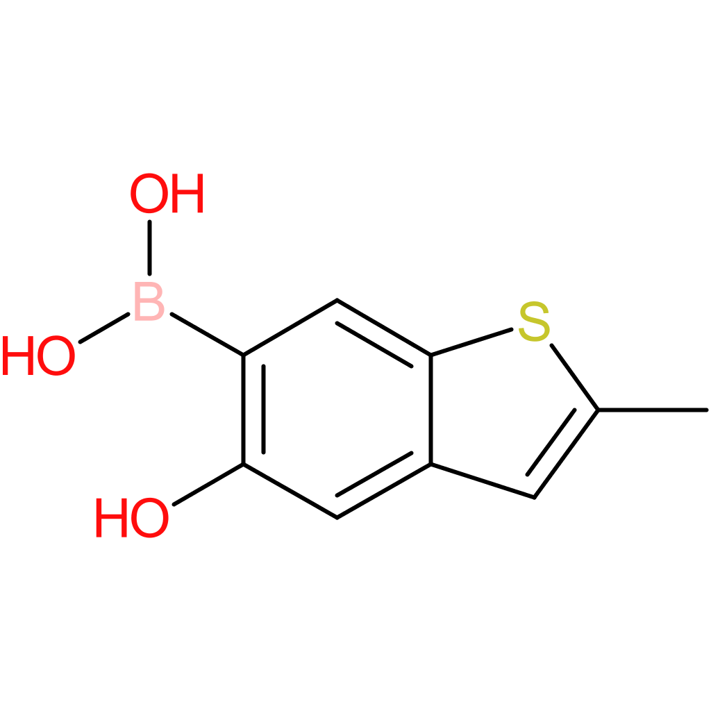 (5-hydroxy-2-methyl-1-benzothiophen-6-yl)boronic acid