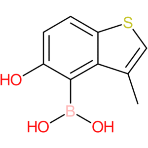 (5-hydroxy-3-methyl-1-benzothiophen-4-yl)boronic acid