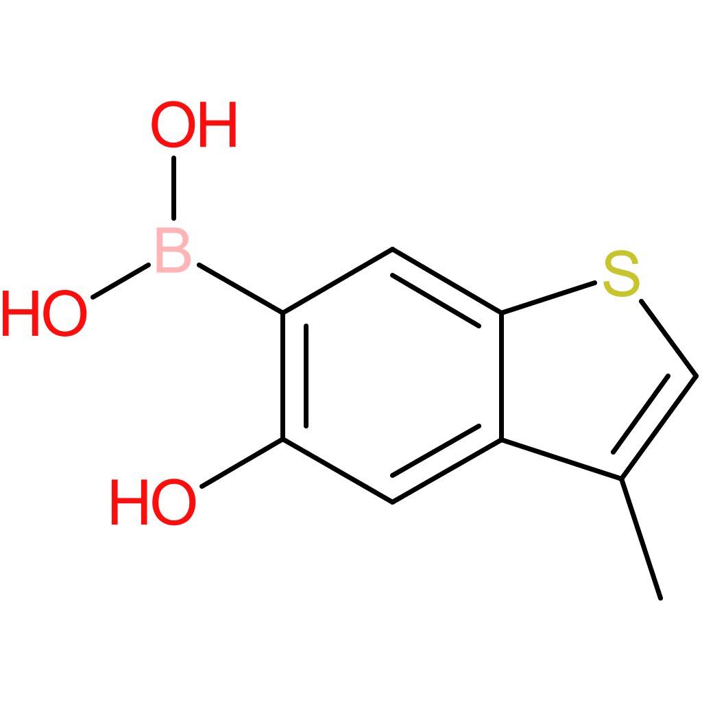 (5-hydroxy-3-methyl-1-benzothiophen-6-yl)boronic acid