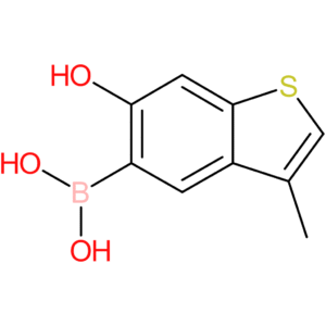 (6-hydroxy-3-methyl-1-benzothiophen-5-yl)boronic acid