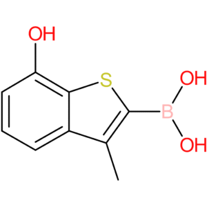 (7-hydroxy-3-methyl-1-benzothiophen-2-yl)boronic acid