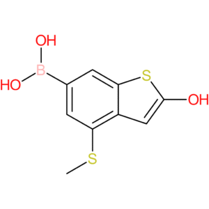 2-hydroxy-4-(methylthio)benzothiophene-6-boronic acid