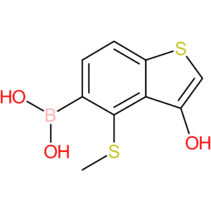 3-hydroxy-4-(methylthio)benzothiophene-5-boronic acid
