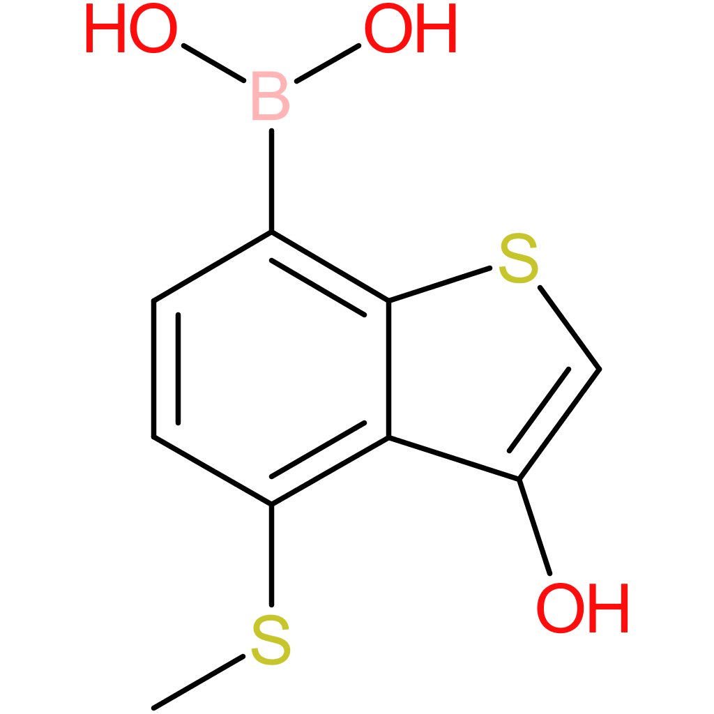3-hydroxy-4-(methylthio)benzothiophene-7-boronic acid
