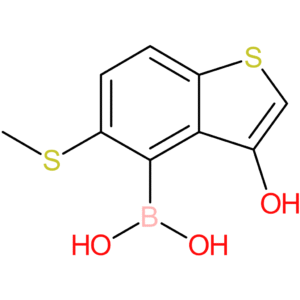 3-hydroxy-5-(methylthio)benzothiophene-4-boronic acid