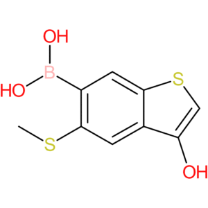 3-hydroxy-5-(methylthio)benzothiophene-6-boronic acid