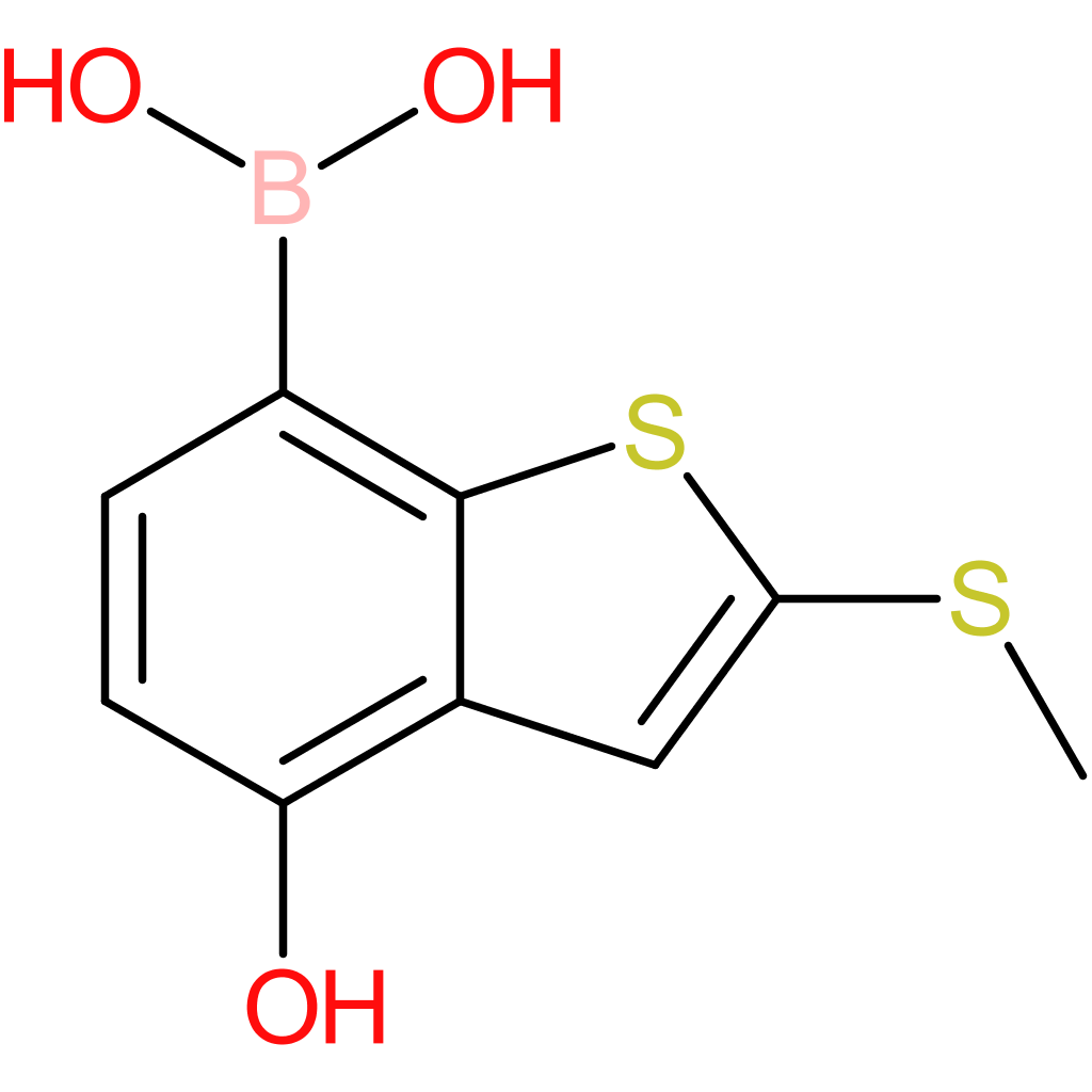 4-hydroxy-2-(methylthio)benzothiophene-7-boronic acid