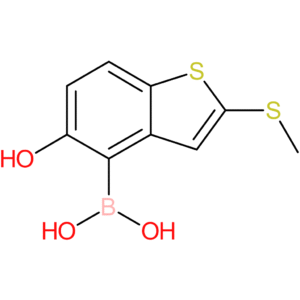 5-hydroxy-2-(methylthio)benzothiophene-4-boronic acid