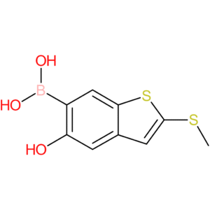 5-hydroxy-2-(methylthio)benzothiophene-6-boronic acid