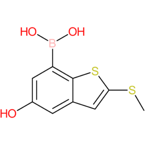 5-hydroxy-2-(methylthio)benzothiophene-7-boronic acid