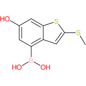 6-hydroxy-2-(methylthio)benzothiophene-4-boronic acid